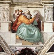 Michelangelo Buonarroti Zechariah Spain oil painting artist